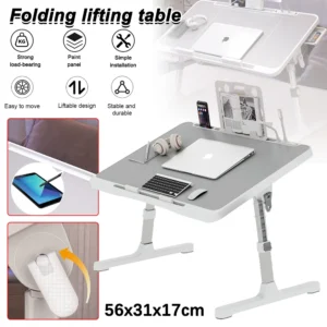 Bureau Gaming Ultra Large - Table de Lit Ergonomique