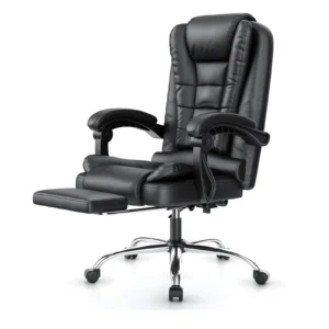 Chaise Gaming Ergonomique avec Repose-Pieds - Bureau & Maison