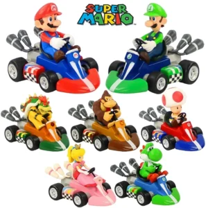 Voiture Super Mario 12 cm - Figurines à collectionner
