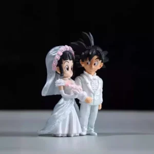 Mariage Goku & Chichi - Figurine 9cm