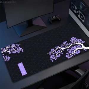 Tapis Gamer Violet Sakura - 900x400 - Cadeau PC
