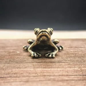 Grenouilles cuivre vintage – Déco gaming