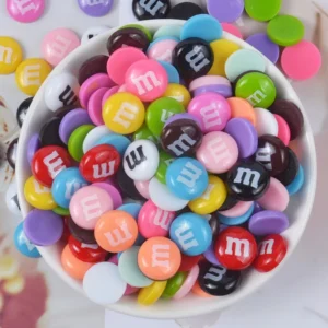 100 mini perles bonbons résine gaming
