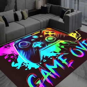 Tapis Gaming Élégant & Antidérapant - Salon Protégé