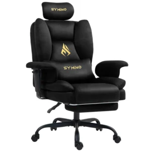 Chaise Gaming Symino - Confort Canapé & Repose-Pieds