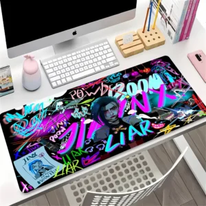 Tapis Gaming XXL Anti-Dérapant - Bureau & Clavier