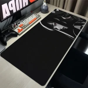 Tapis Gamer Rétro Anime Girl XL - Bureau Gaming