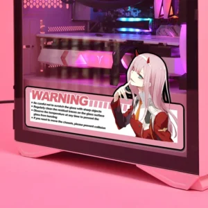 Autocollants Anime PC - Déco Facile & Étanche