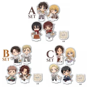 Figurine Attack on Titan – Poupée Acrylique Cadeau