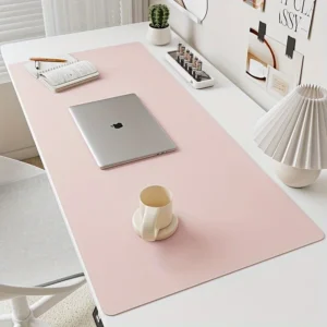 Tapis Gaming Imperméable Antidérapant - Simili Cuir