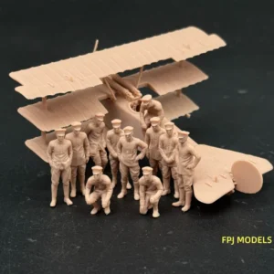 Figurines Baron Rouge + Soldat 1/48