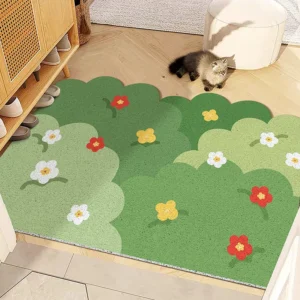 Tapis Gamer Vert Forêt - Décoration Gaming Unique
