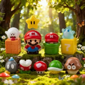 Figurines Super Mario 13 pièces : Pack cadeau