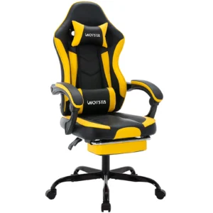 Chaise Gaming Ergonomique WOTSTA avec Repose-Pieds