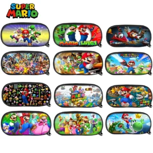 Trousse Super Mario Bros Kawaii - Sac Étudiant